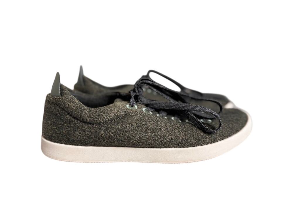 Allbirds Womens Merino Wool Piper sneakers olive green lace up comfort Sz 9